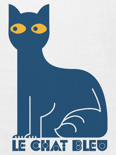 Le Chat Bleu - Blue Cat