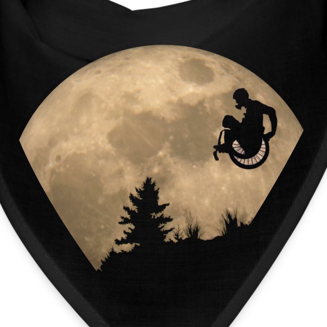 WCMX ET Wheelchair user jump to the moon