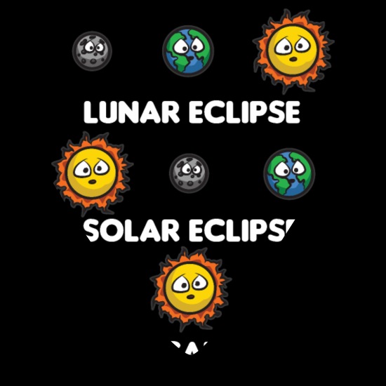 LUNAR Eclipse SOLAR Eclipse APOCALYPSE Funny Humor' Bandana | Spreadshirt