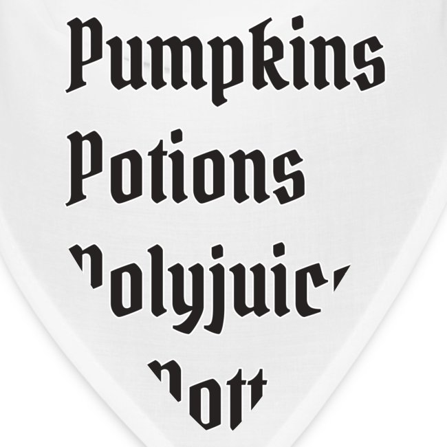 Pumpkins Potions Polyjuice & Potter