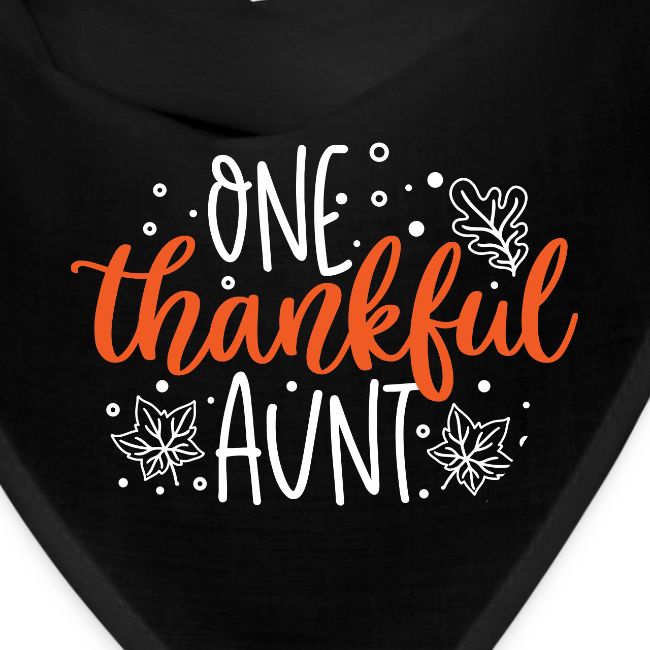 One Thankful Aunt