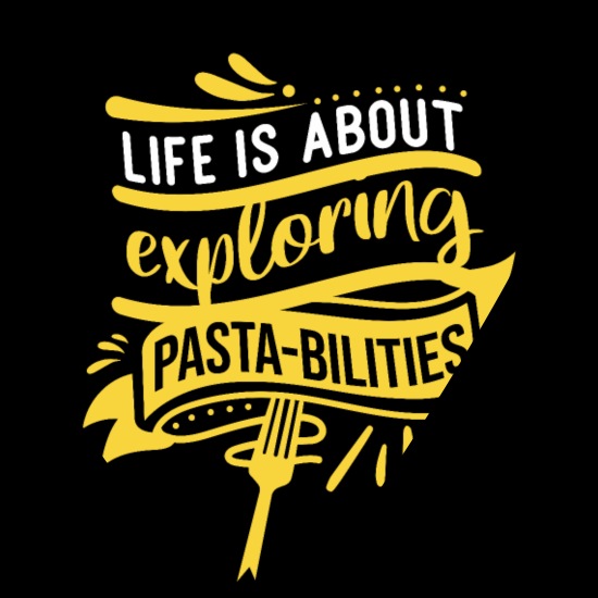 Funny Italian Pasta Quote Pun Gift' Bandana | Spreadshirt