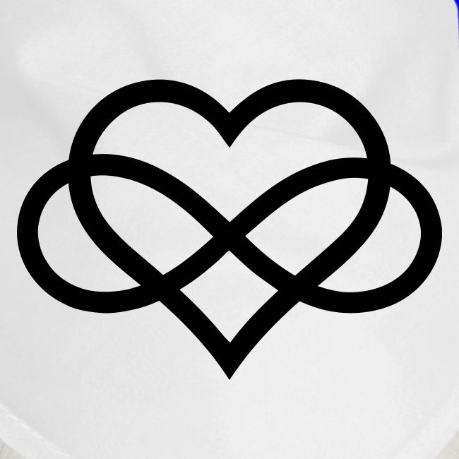 Infinity Heart (black)