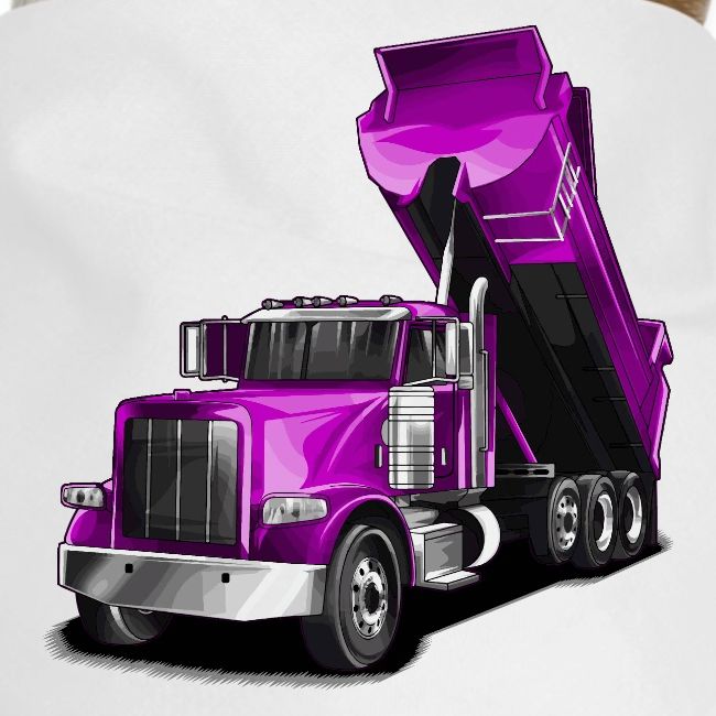Dump Truck Purple