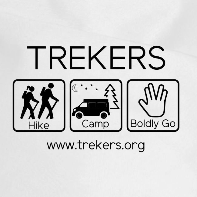 Trekers black logo