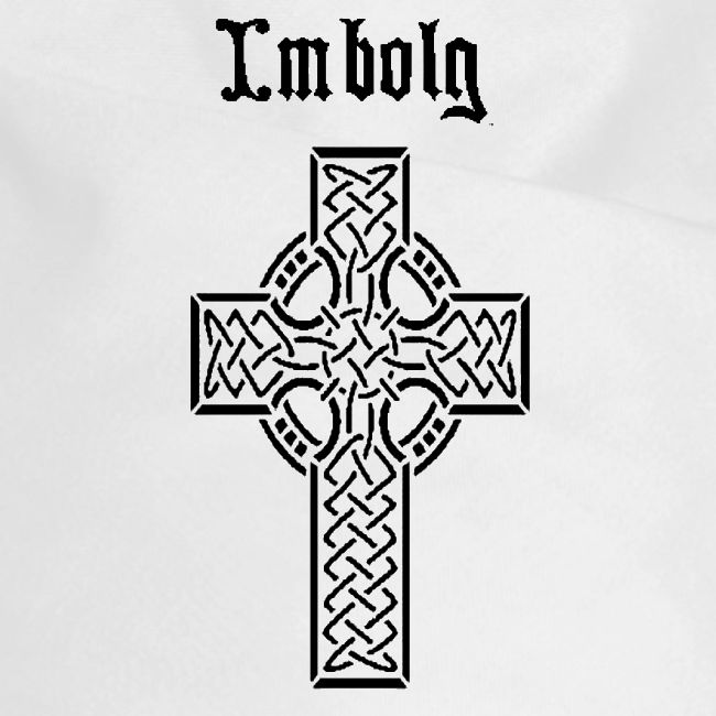Imbolg Black Logo and Cross