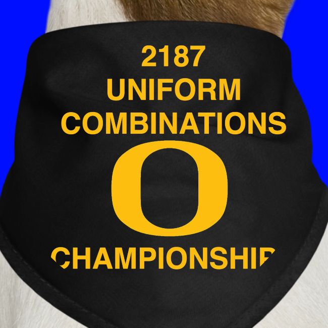2187 UNIFORM COMBINATIONS O CHAMPIONSHIPS