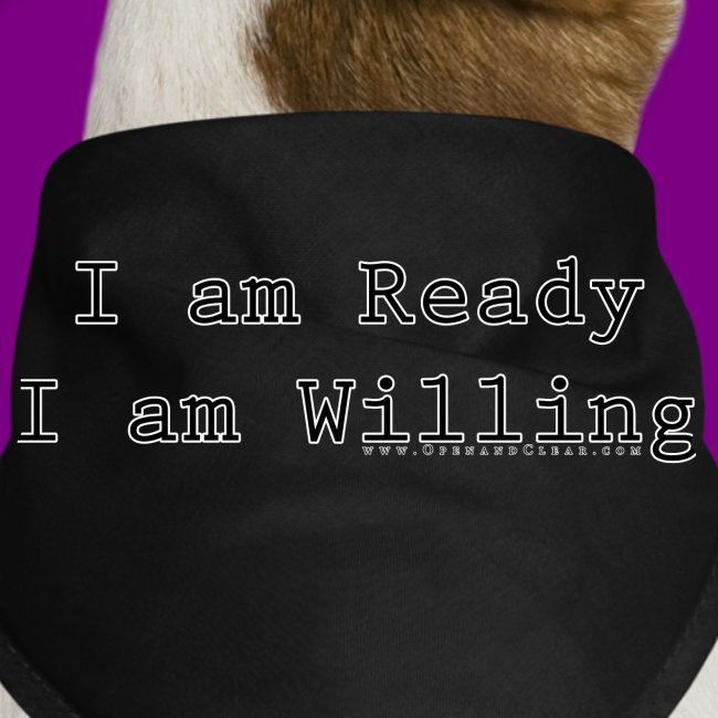 I am Ready, I am Willing - A Course in Miracles