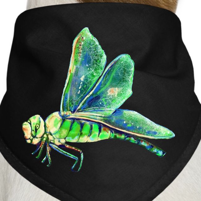 green dragonfly