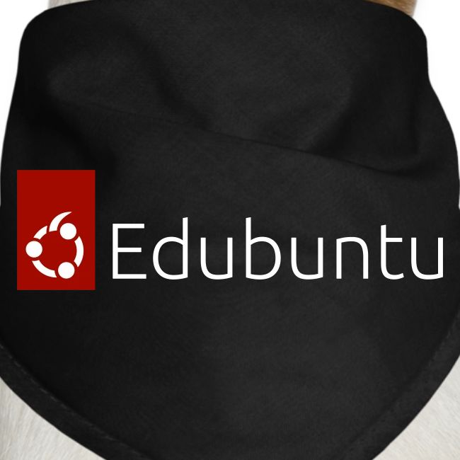 Edubuntu Logo 2023 - White