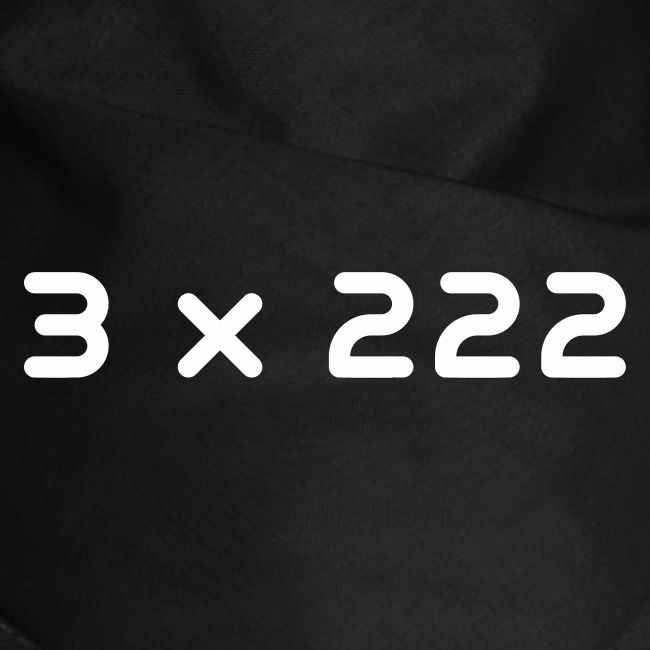 3 x 222