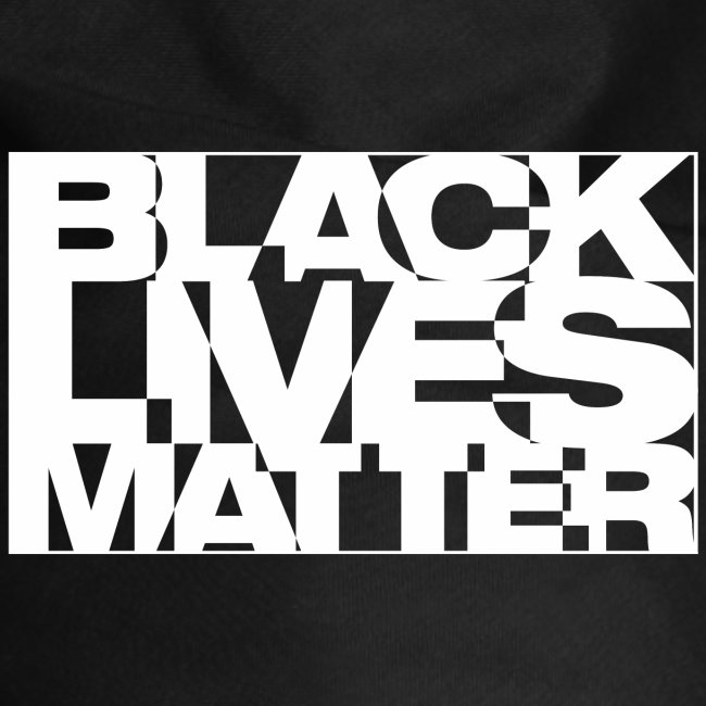 Black Live Matter Chaotic Typography
