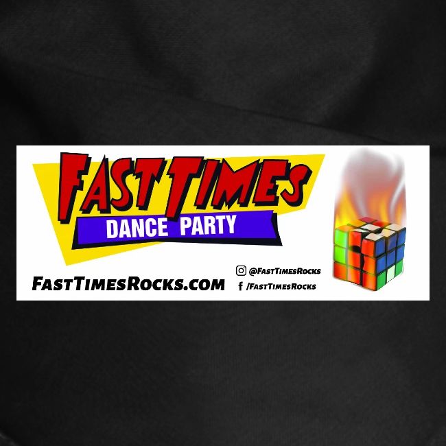 Fast Times Logo with Burning Cube