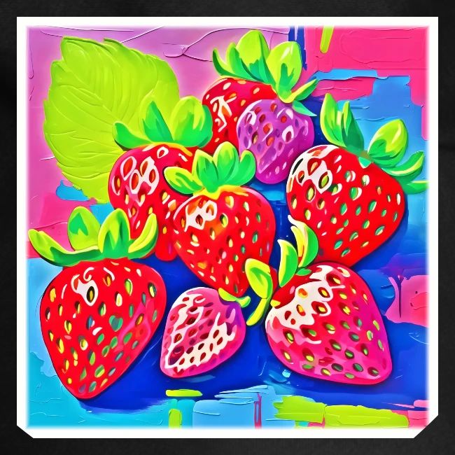 Pop Art Strawberries