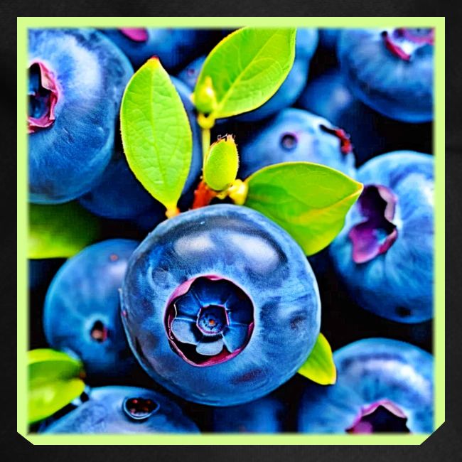 Fresh Blueberries Close-Up