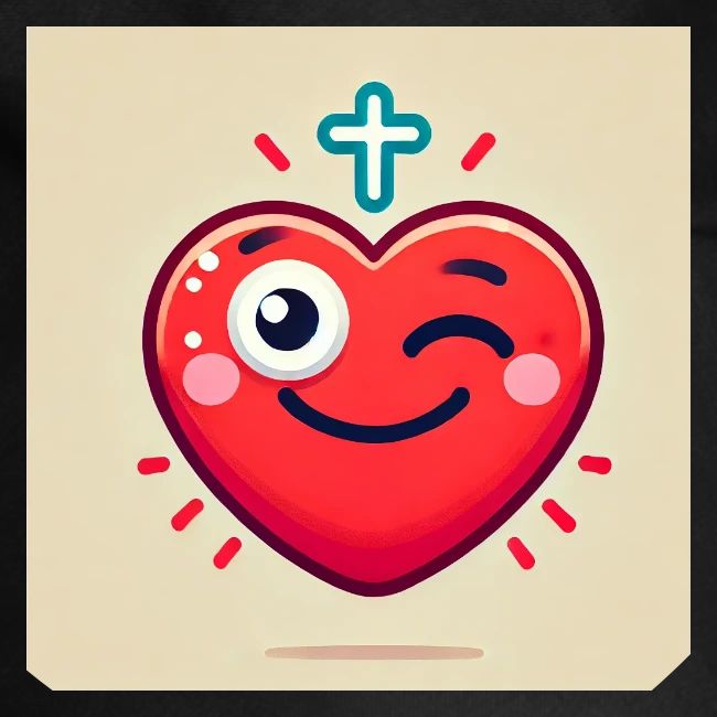 DALLE 2025 09 13 15 56 10 A winking heart sh