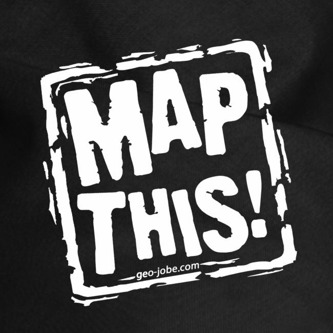 MapThis! White Stamp Logo