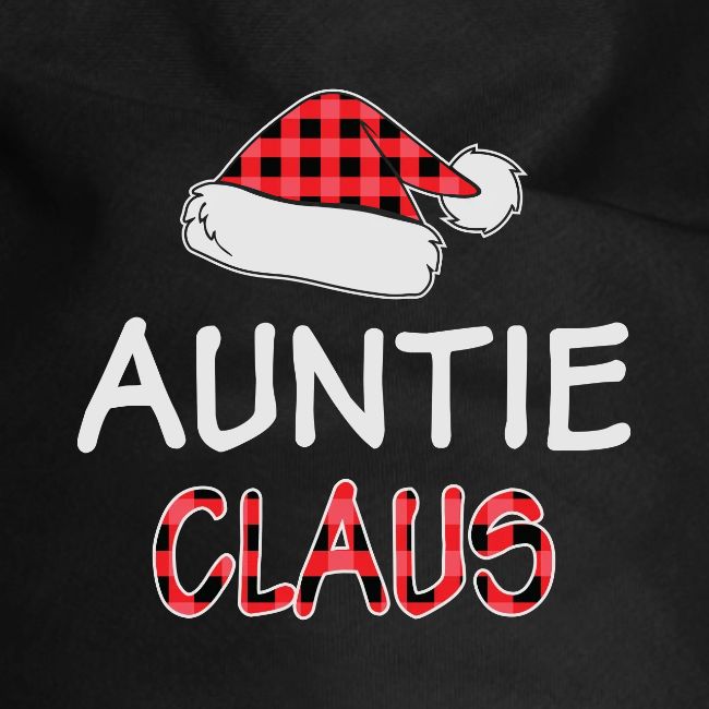 Red Plaid Auntie Claus