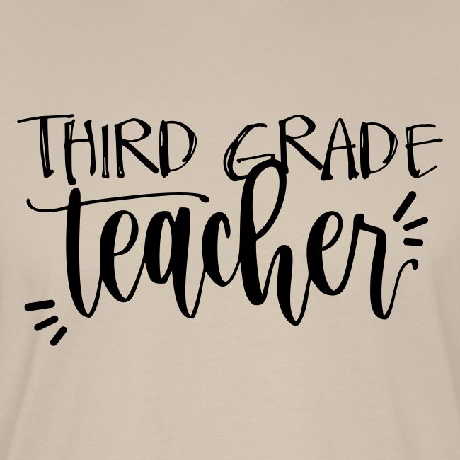 Third Grade Teacher T-Shirts