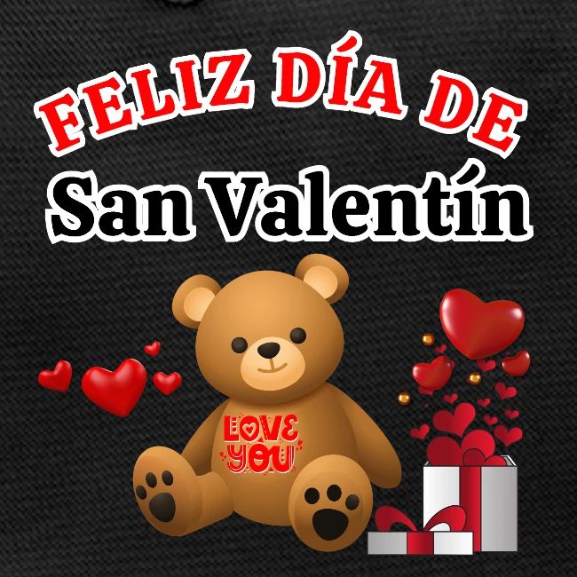 Valentine's Day Celebration Bears Love Hearts.