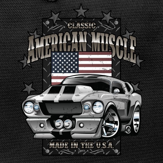 Classic American Muscle Car