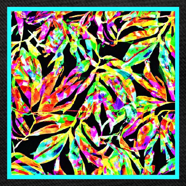 Chic Neon Pattern: Vibrant Bliss