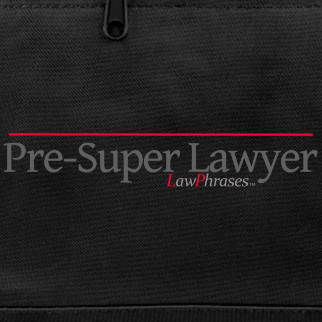 Pre-Super Lawyer