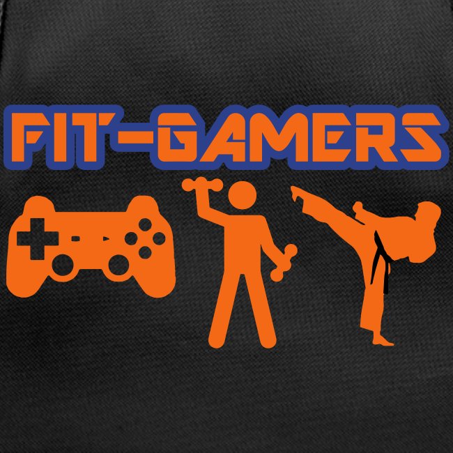 FIT-GAMERS Logo w/ Icons