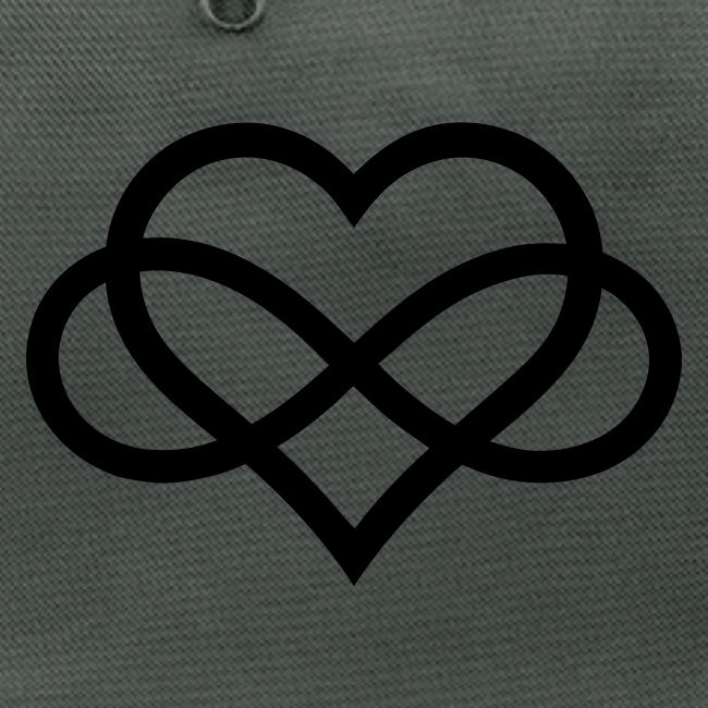 Infinity Heart (black)
