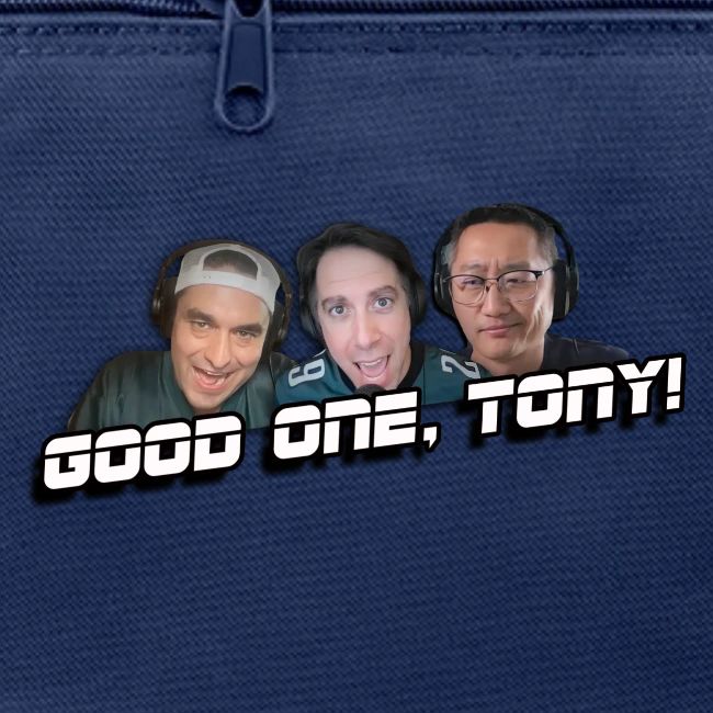 GOOD ONE, TONY! (with Fusco Show back)