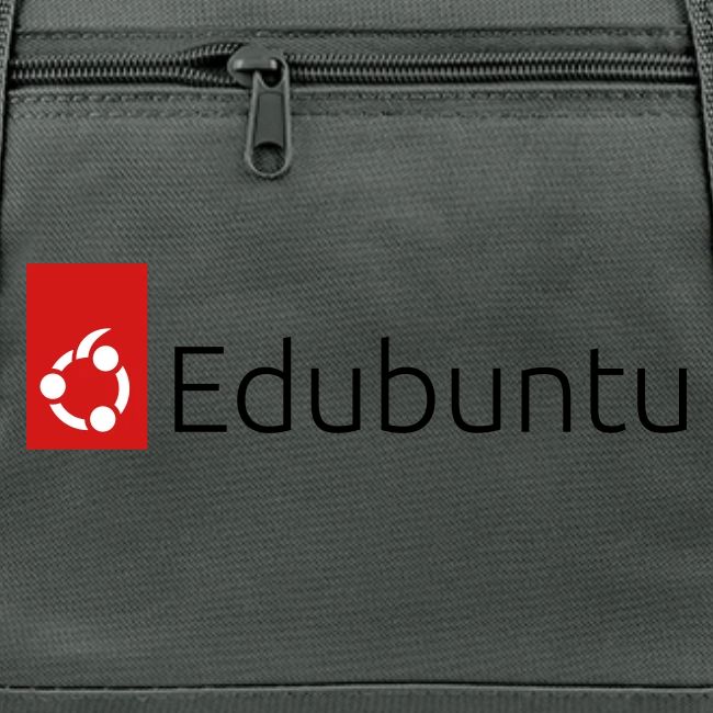 Edubuntu Logo 2023 - Black