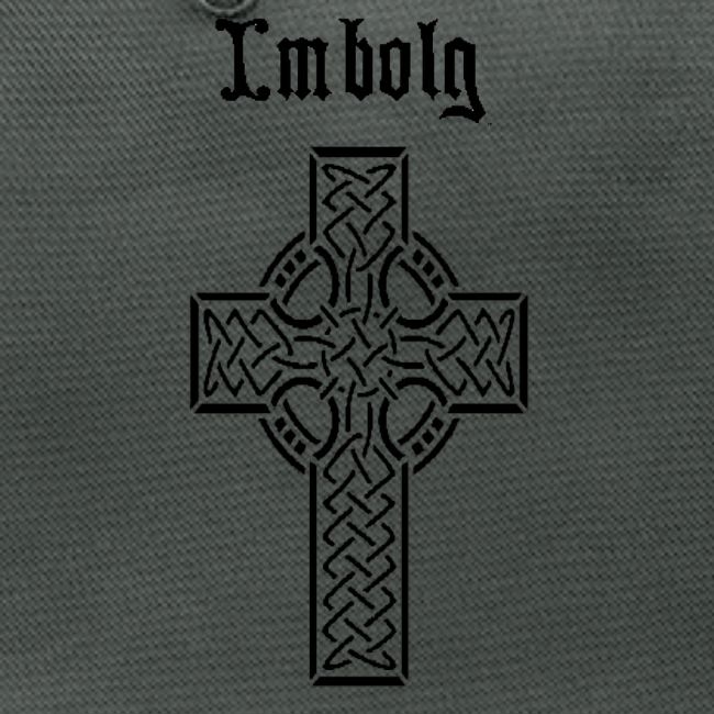 Imbolg Black Logo and Cross