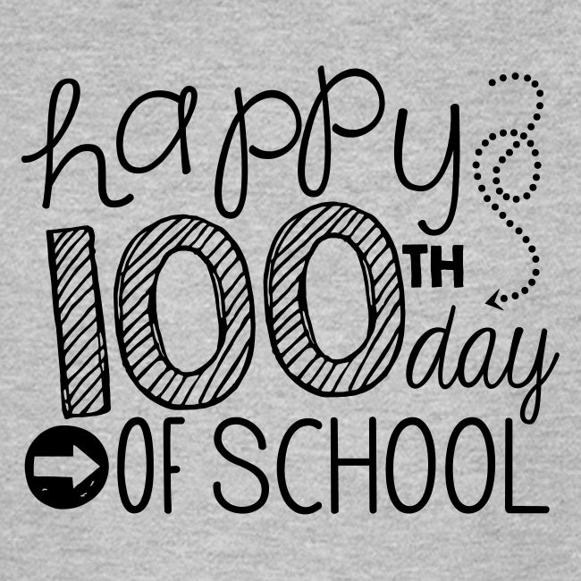 Happy 100th Day of School Arrows Teacher T-shirt