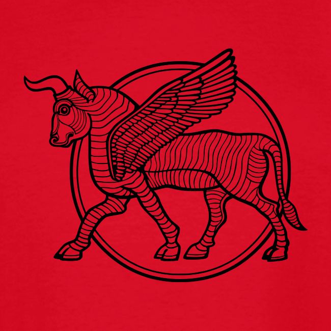 Winged cow (Taurus)