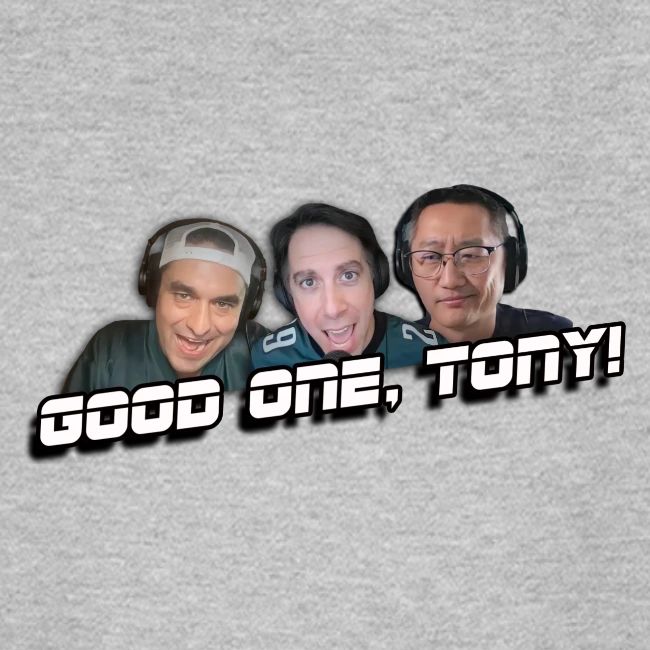 GOOD ONE, TONY! (with Fusco Show back)