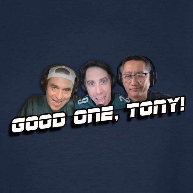 GOOD ONE, TONY! (with Fusco Show back)