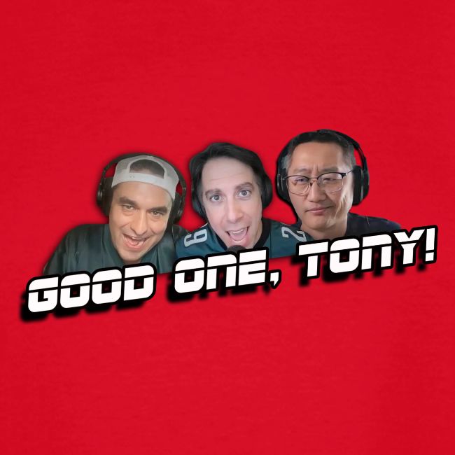 GOOD ONE, TONY! (with Fusco Show back)