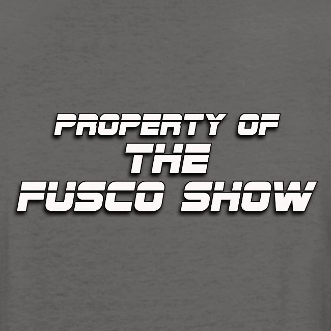 GOOD ONE, TONY! (with Fusco Show back)