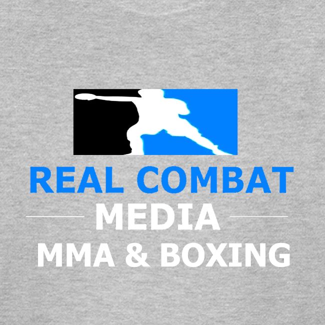 RCM MMA & BOXING Light Blue White Text
