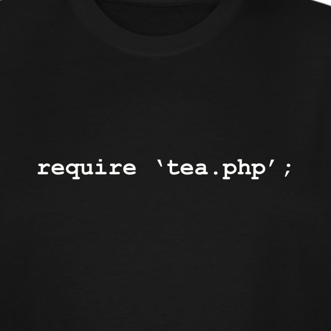 Require Tea - PHP