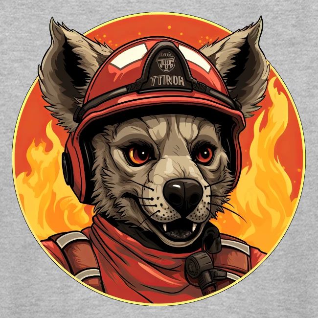 Firefighter hyena