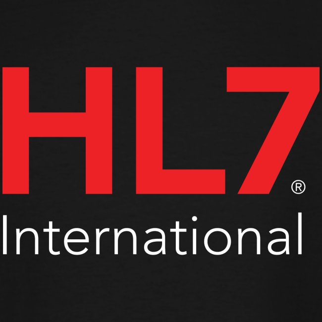 HL7 International Logo - Reverse