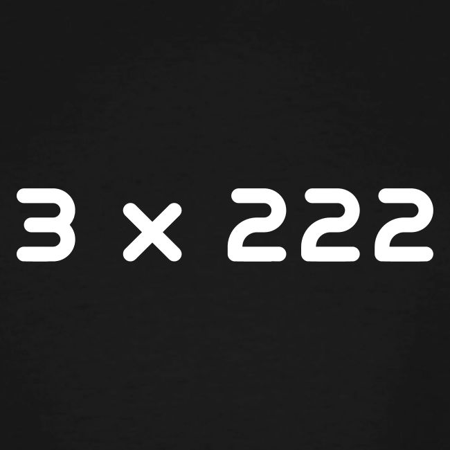 3 x 222