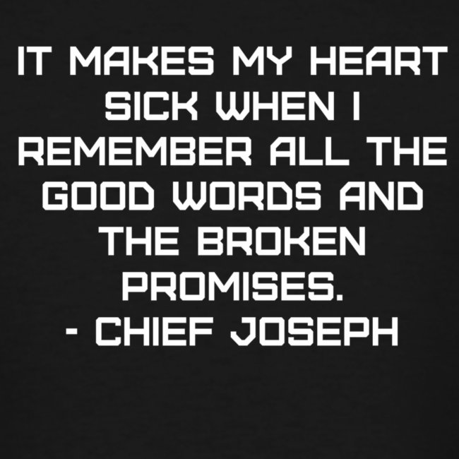 Chief Joseph Quote