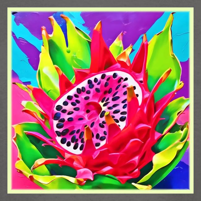 Neon Dragon Fruit Splendor