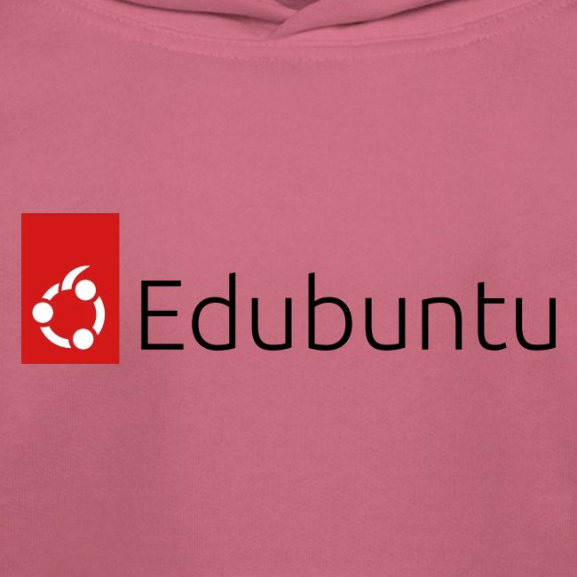 Edubuntu Logo 2023 - Black