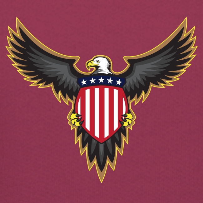Patriotic American Bald Eagle