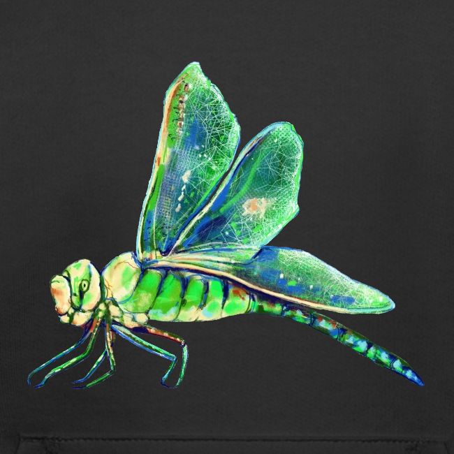 green dragonfly