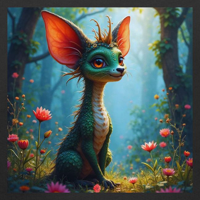 Fantasy Forest Character with Magical Vibe