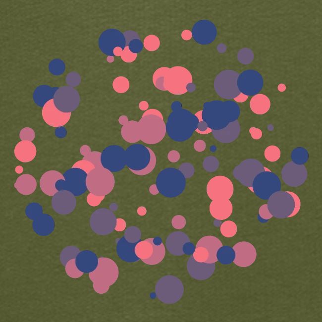 abstract circles pattern